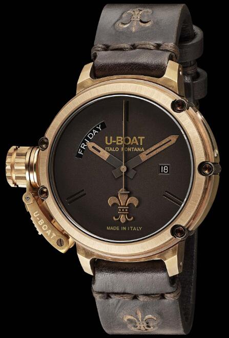 Replica U-Boat CHIMERA DAY DATE GIGLIO BRONZO 8100 Watch